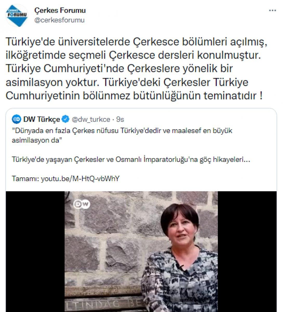 Çerkeslerden Deutsche Welle'ye tokat gibi yanıt