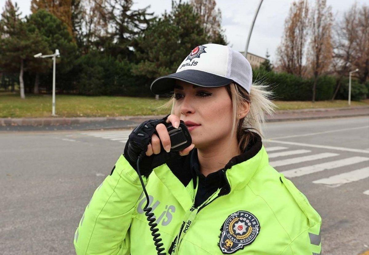 Ankara'nın kalbinde trafik güvenliği, kadın polislere emanet
