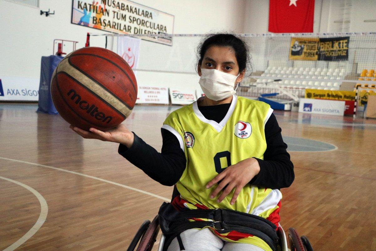 Yozgat'taki Ayşe'nin hedefi, milli takıma dahil olmak