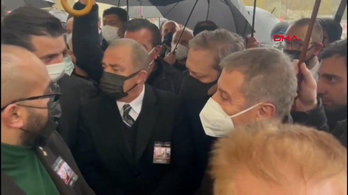 Fatih Terim, Mustafa Cengiz'in cenazesine katıldı
