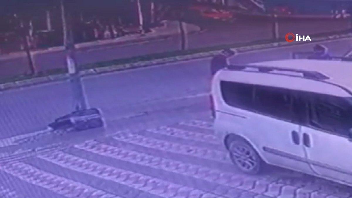 İstanbul'da fırtınada gençlerin boks makinesiyle imtihanı