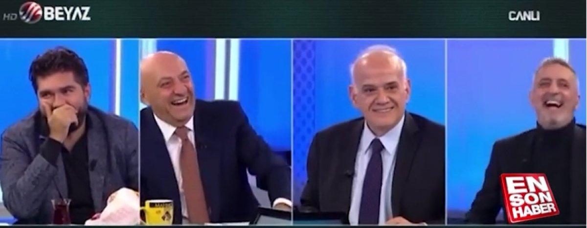 Sinan Engin ve Ahmet Çakar canlı yayında fıkra anlattı