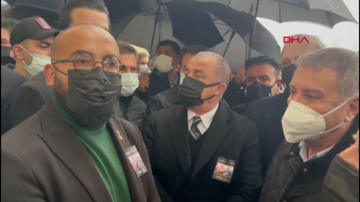 Fatih Terim, Mustafa Cengiz'in cenazesine katıldı