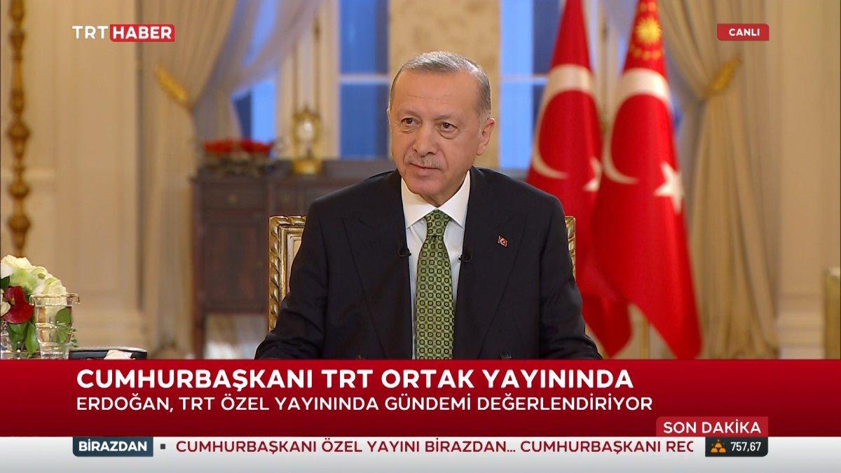 Cumhurbaşkanı Erdoğan, Türkiye’nin ekonomi politikasını anlattı