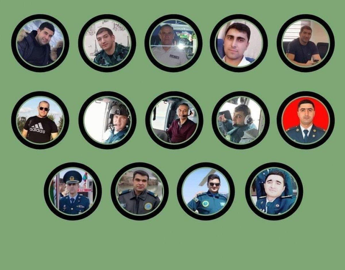 Azerbaycan'da askeri tatbikatta helikopter düştü