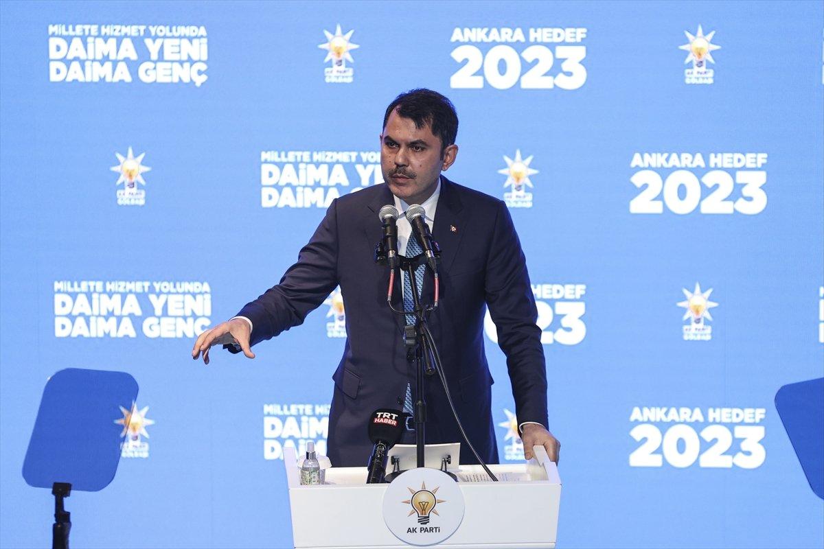 Bakan Murat Kurum muhalefeti eleştirdi