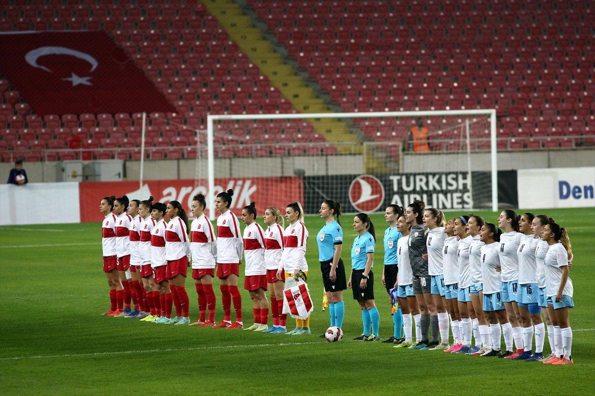 Kadın Milliler, Dünya Kupası Avrupa Elemeleri'nde İsrail'i geriden gelerek yendi