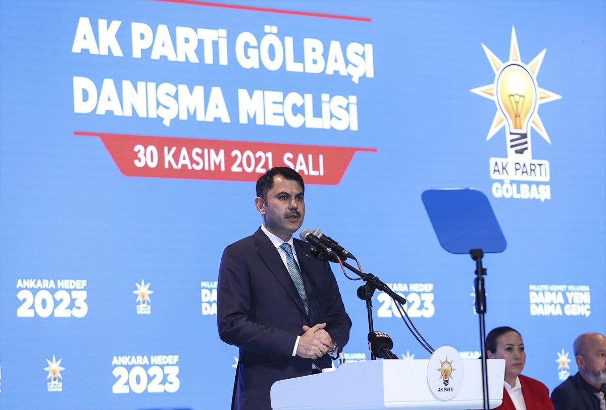 Bakan Murat Kurum muhalefeti eleştirdi