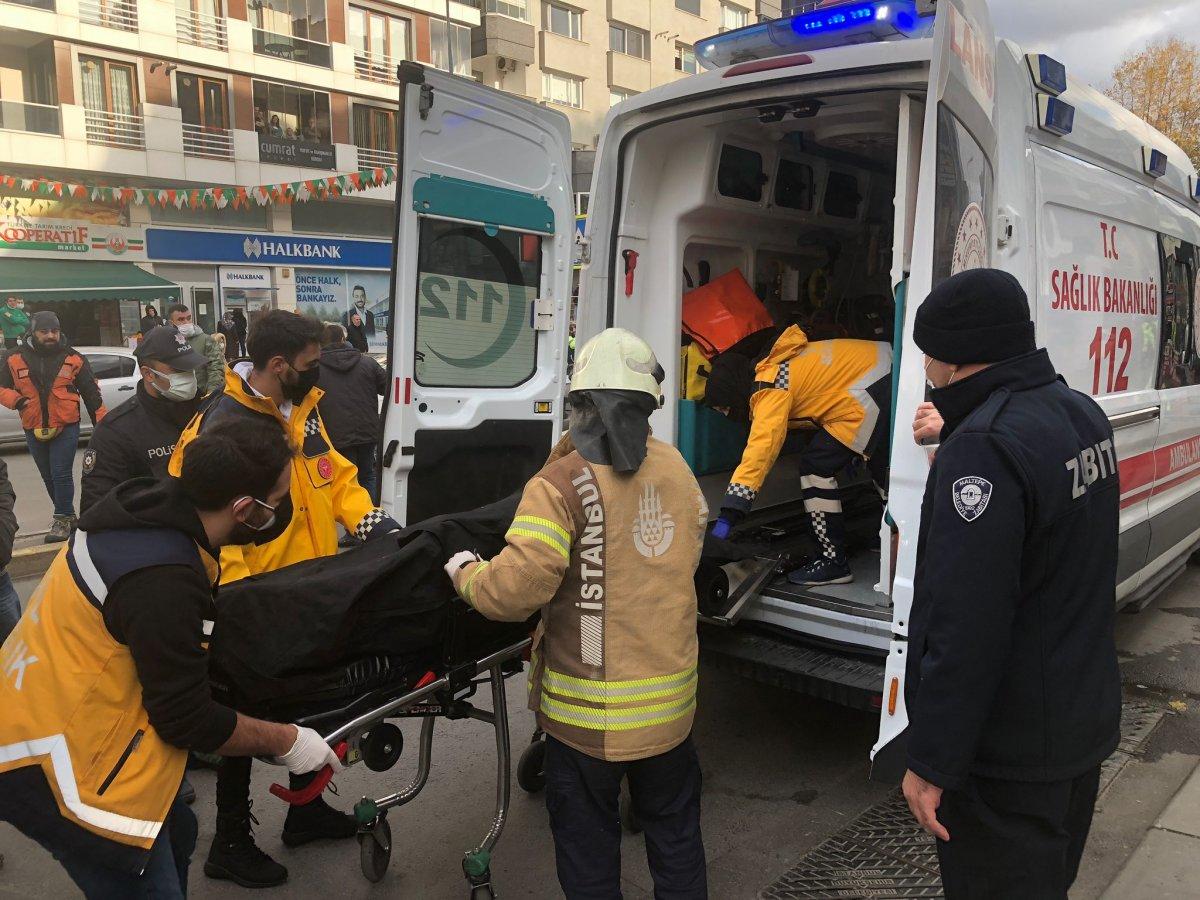 Maltepe'de yaşlı kadın, beton mikserinin altında can verdi