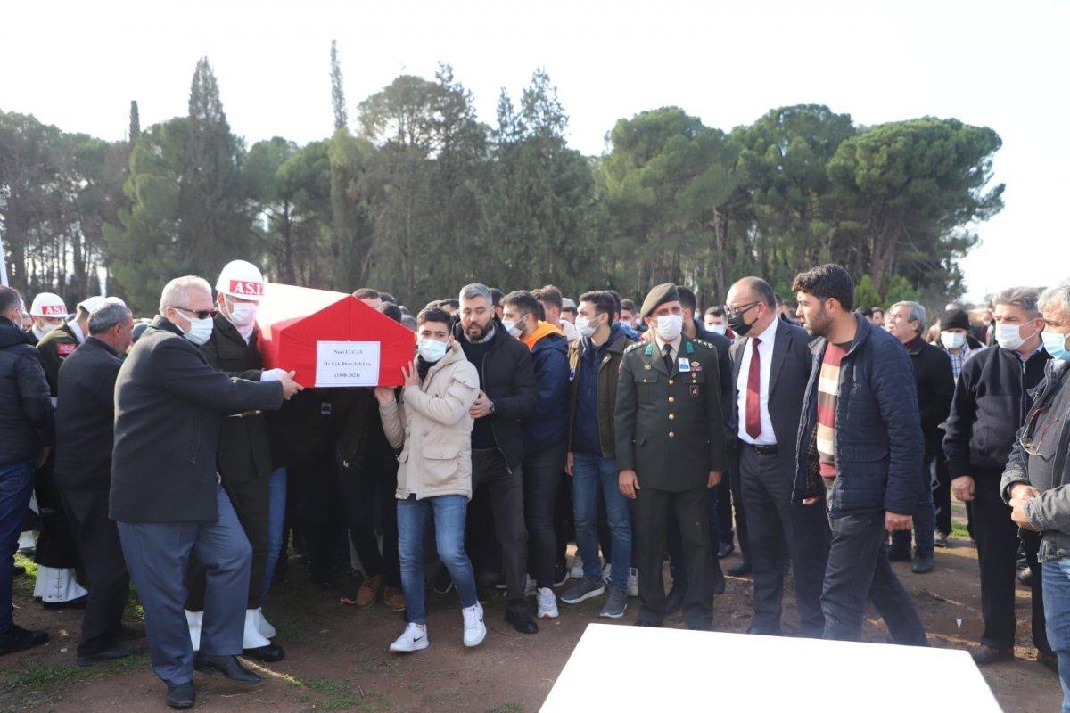 Manisa'da genç astsubay toprağa verildi