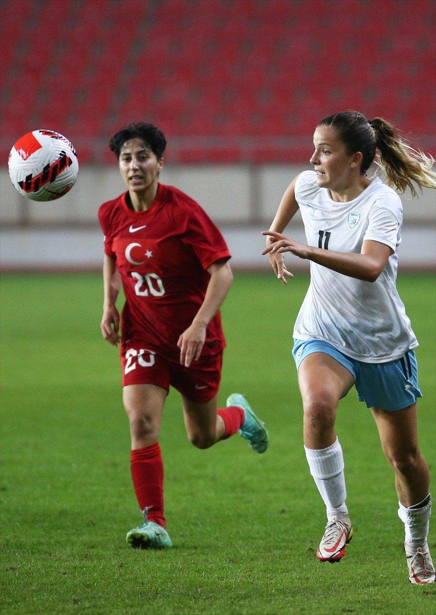 Kadın Milliler, Dünya Kupası Avrupa Elemeleri'nde İsrail'i geriden gelerek yendi