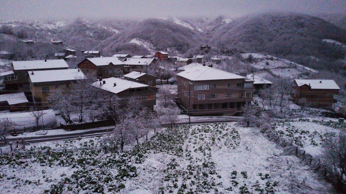 Yurttan kış manzaraları