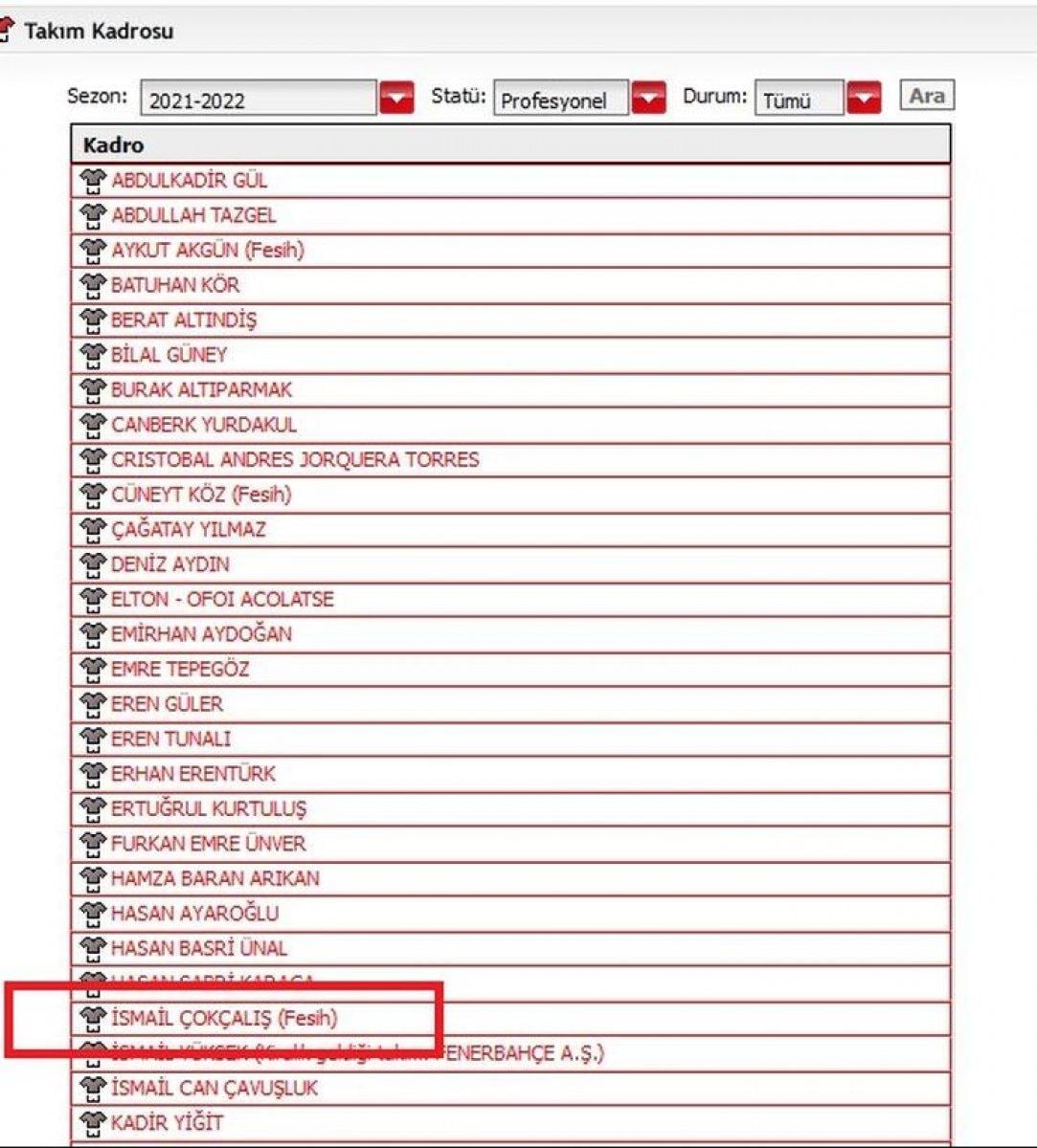 Bursaspor'da İsmail Çokçalış'ın sözleşmesi feshedildi