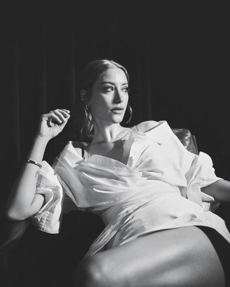 Hazal Kaya'nın yeni fotoğrafları çok beğenildi