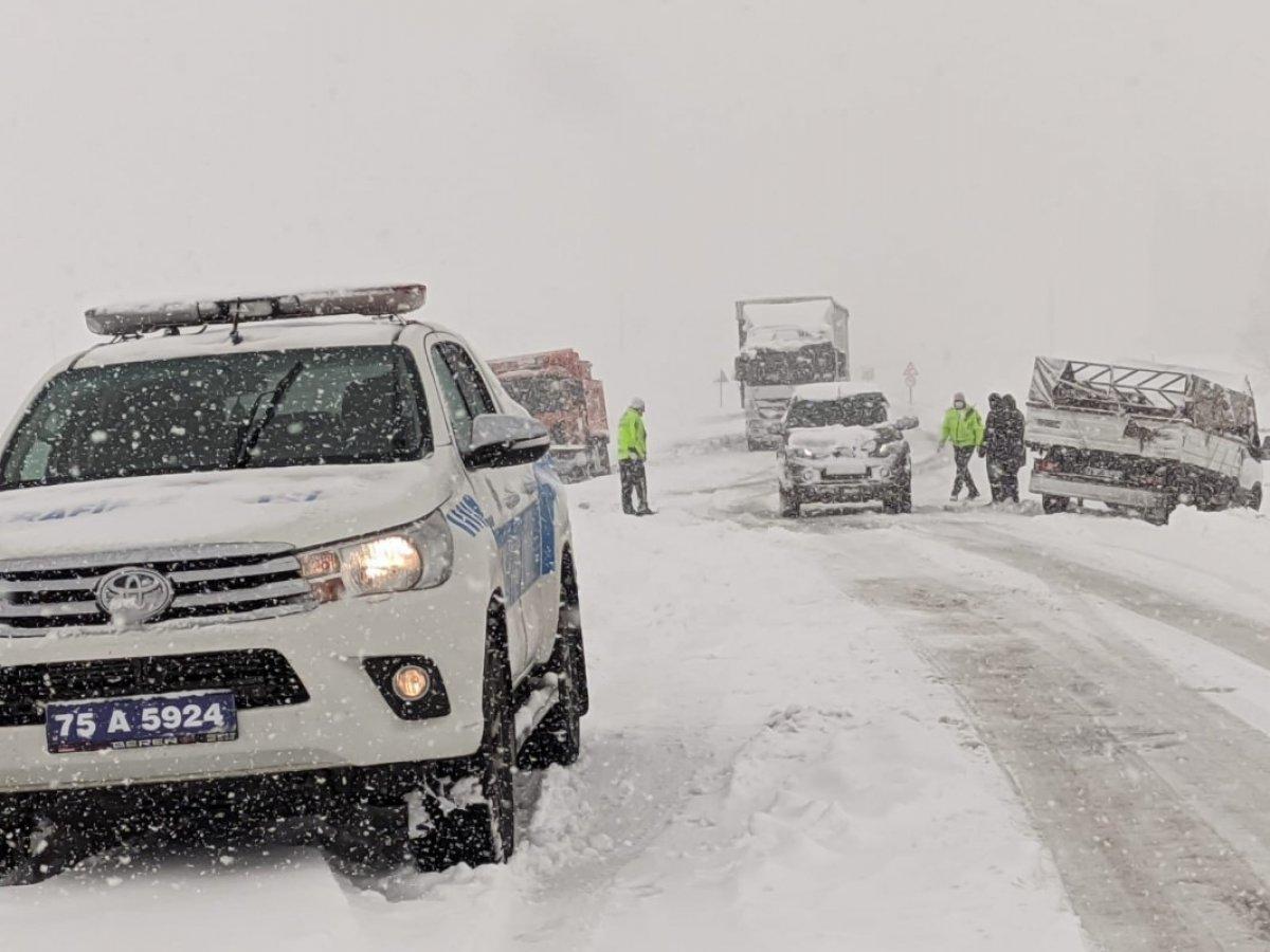 Yurttan kış manzaraları