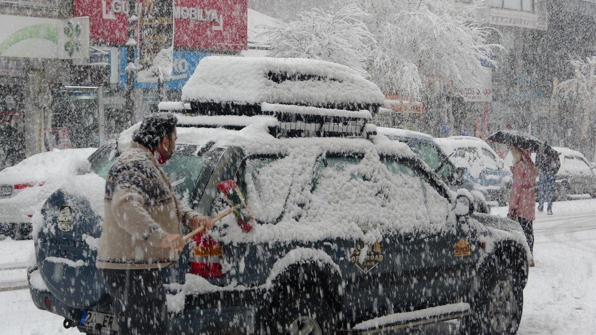 Yurttan kış manzaraları