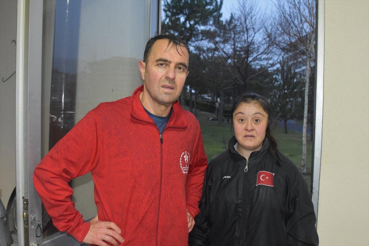 Milli atlet Münevvere Yılmaz, yeni başarılar için azimle hazırlanıyor