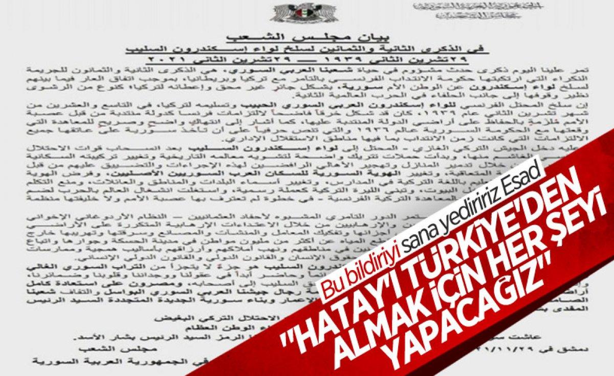 Dışişleri'nden Hatay bildirisine sert yanıt