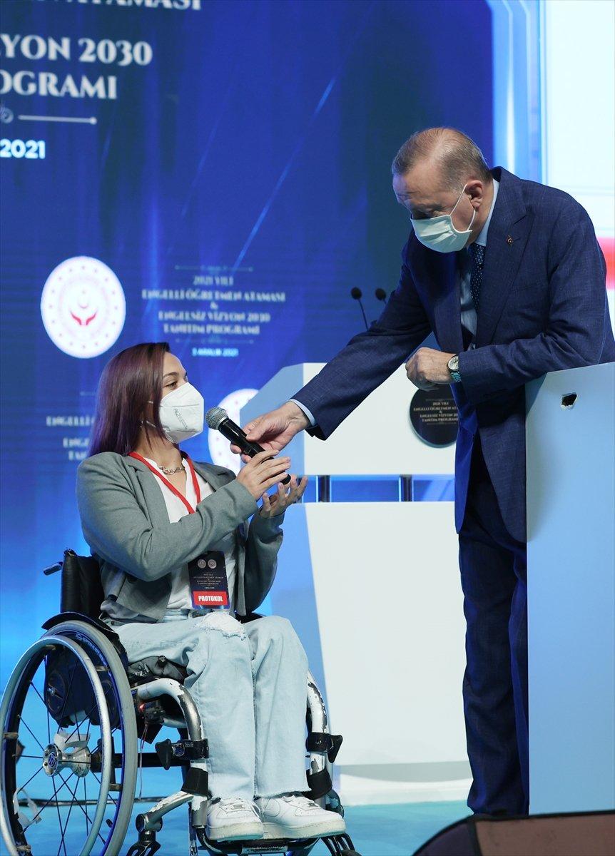 Cumhurbaşkanı Erdoğan'ın Engelli Öğretmen Ataması Toplantısı konuşması