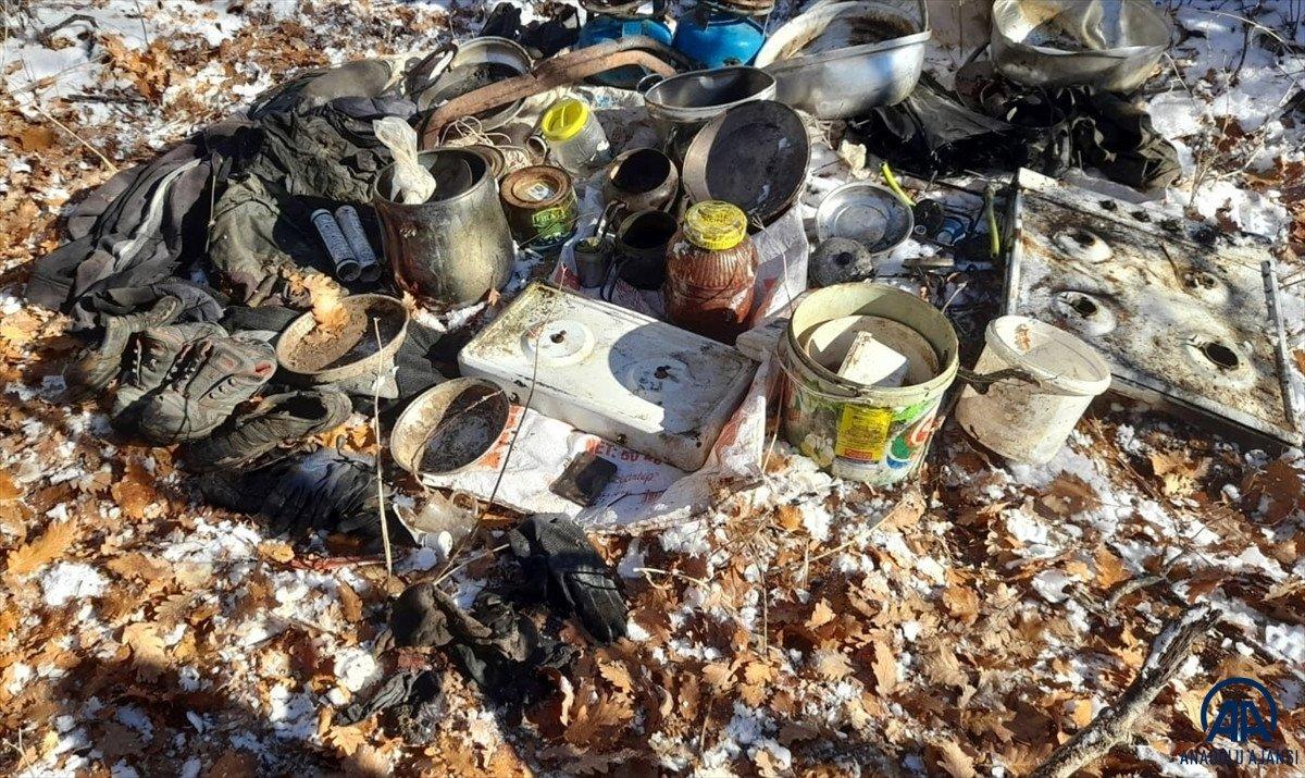 Bingöl’de, PKK’ya ait 6 odalı sığınak imha edildi