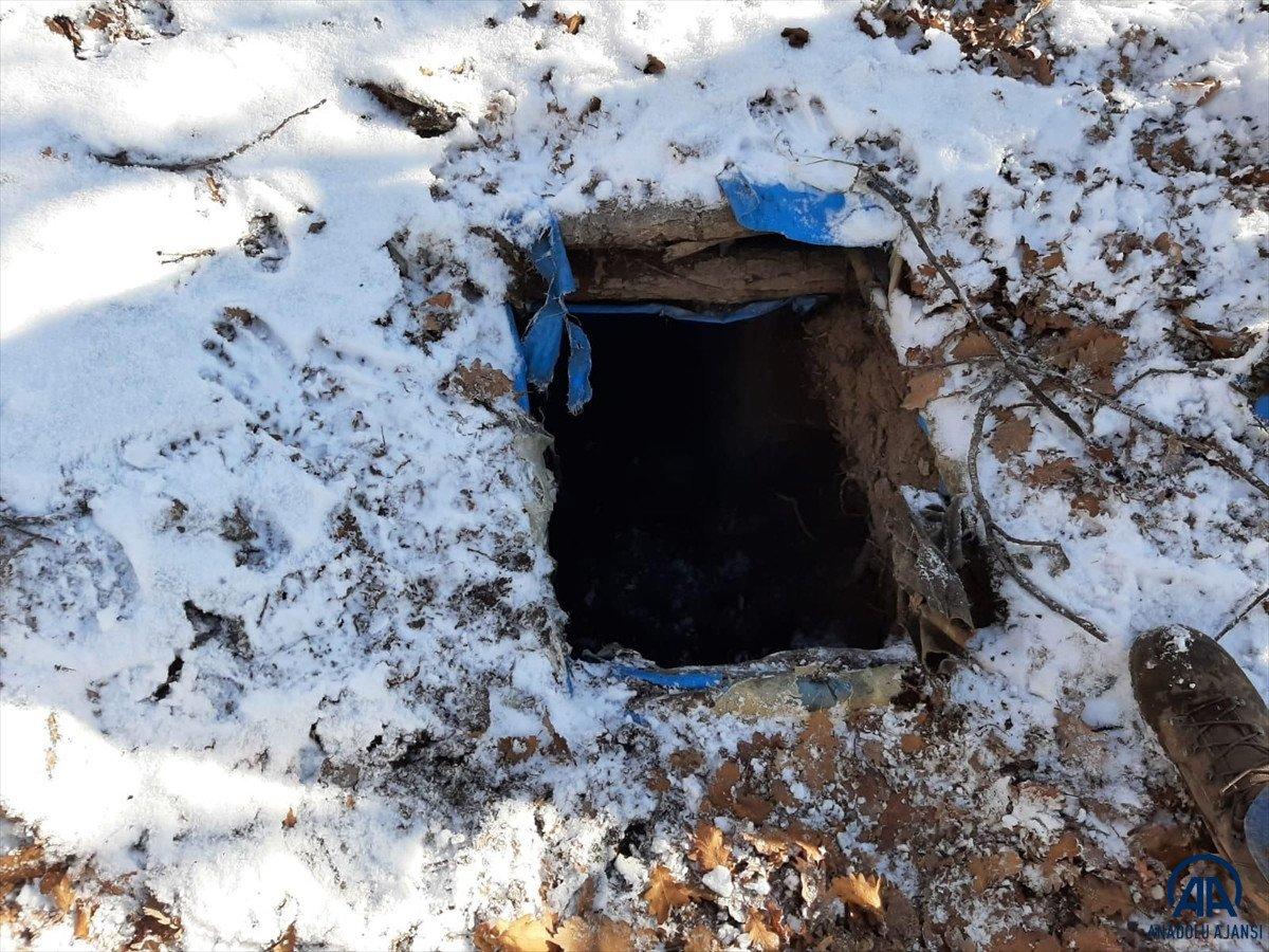 Bingöl’de, PKK’ya ait 6 odalı sığınak imha edildi