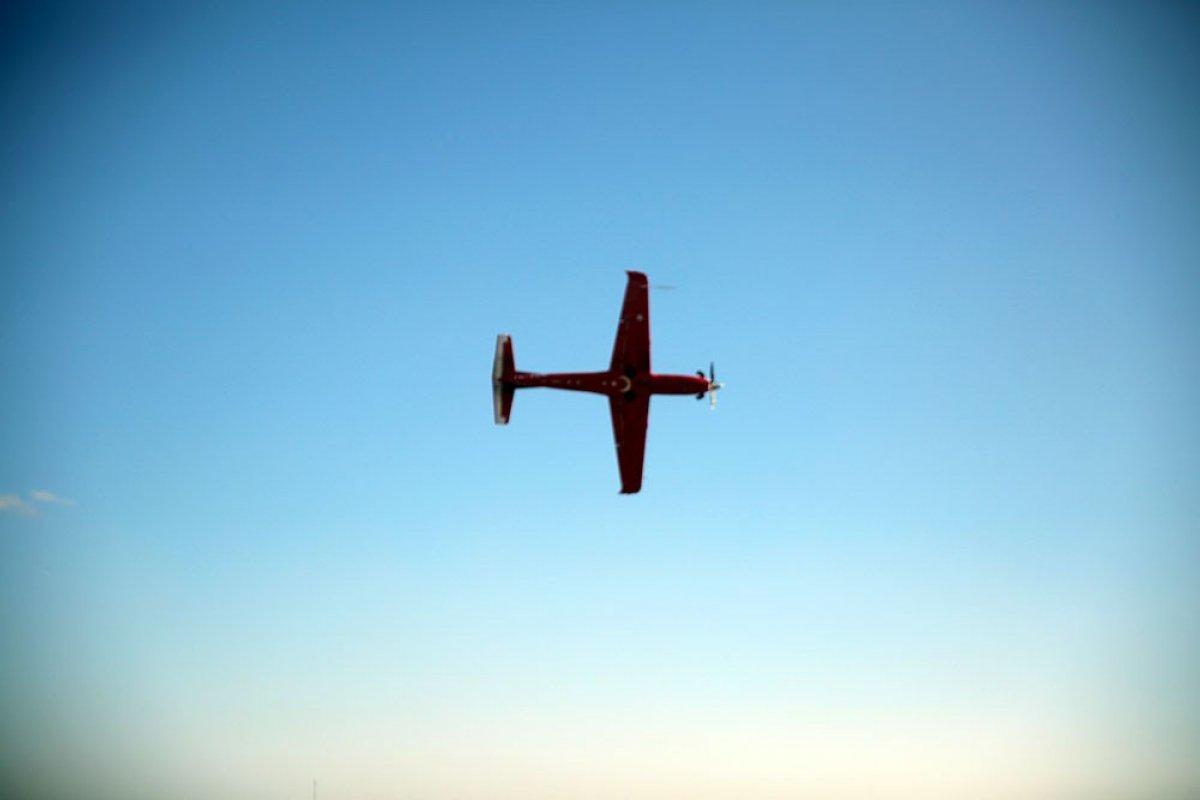 Hürkuş Azerbaycan semalarında