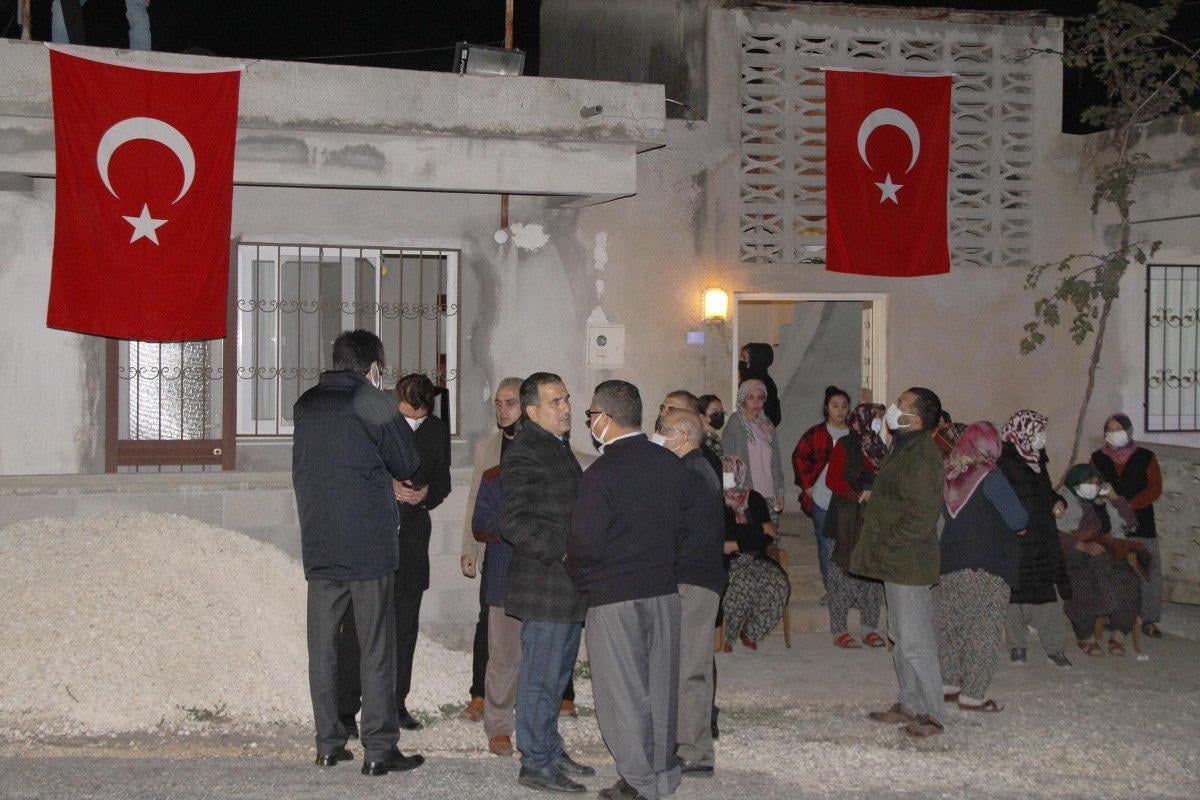 Mersin'e şehit ateşi düştü