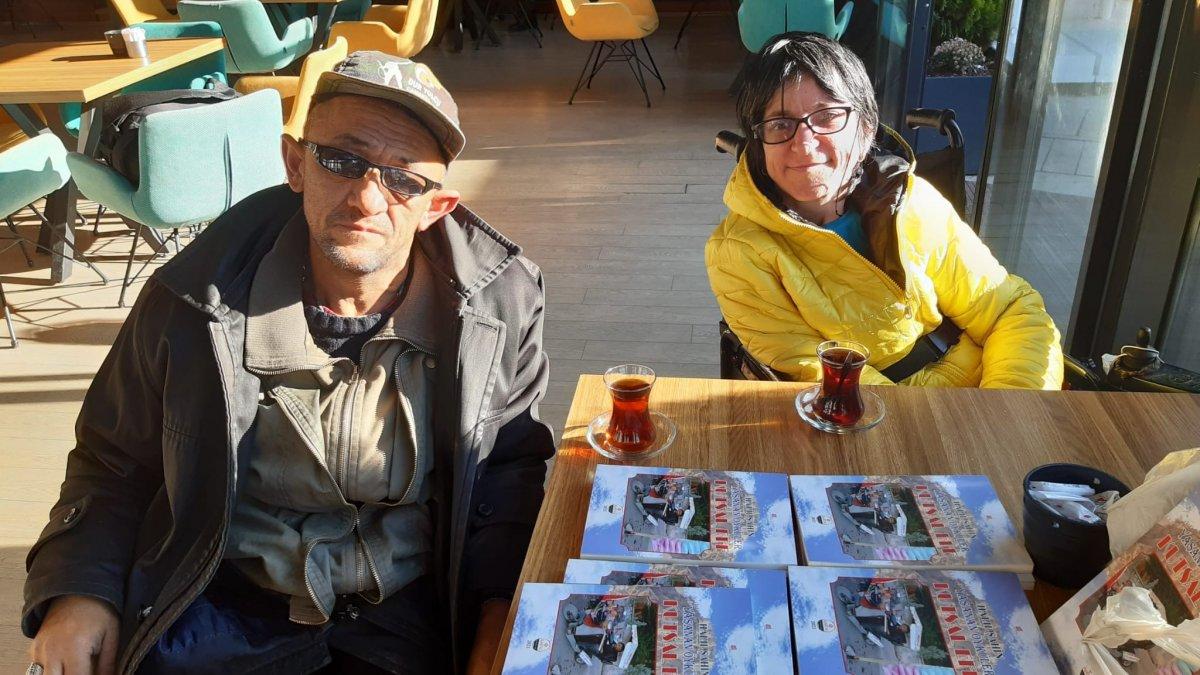 Afyonkarahisar'da engelli çiftin aşkı, engel tanımadı