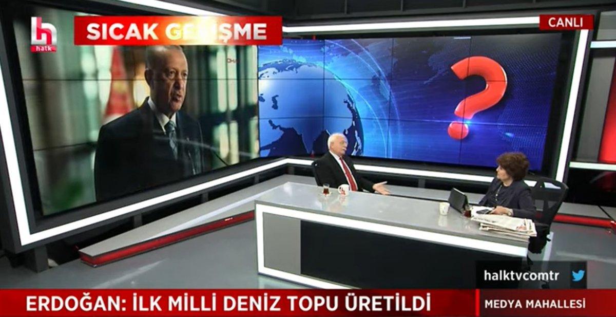 Ayşenur Arslan konuğuyla birlikte ilk milli deniz topuyla dalga geçti