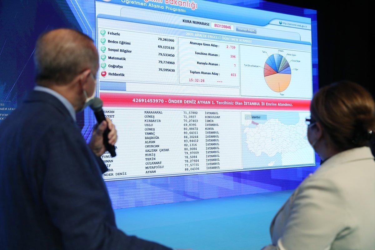 Cumhurbaşkanı Erdoğan'ın Engelli Öğretmen Ataması Toplantısı konuşması