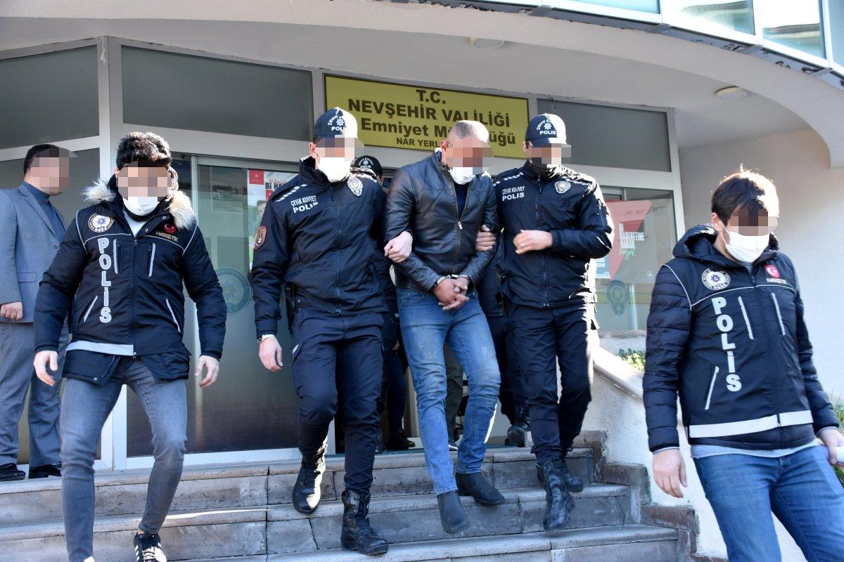 Nevşehir'deki uyuşturucu operasyonunda 9 kişi tutuklandı