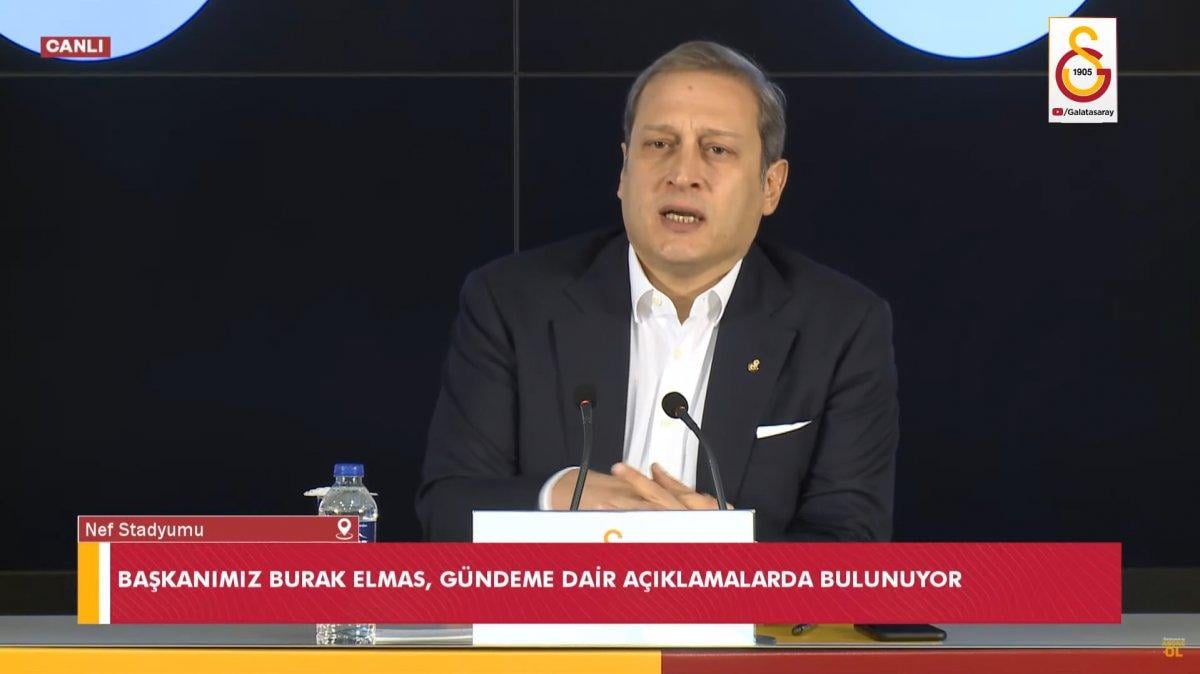 Burak Elmas TFF'yi eleştirdi