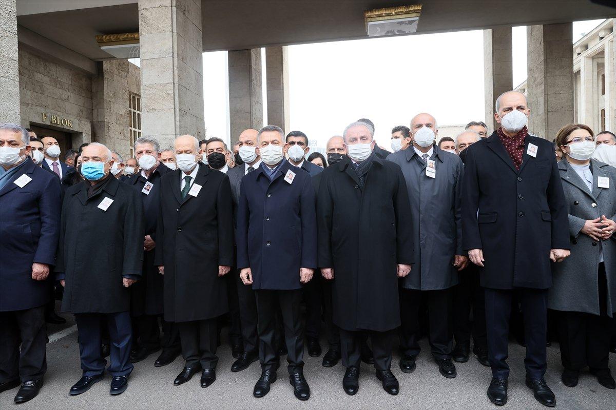 Güldal Akşit için TBMM'de cenaze töreni düzenlendi