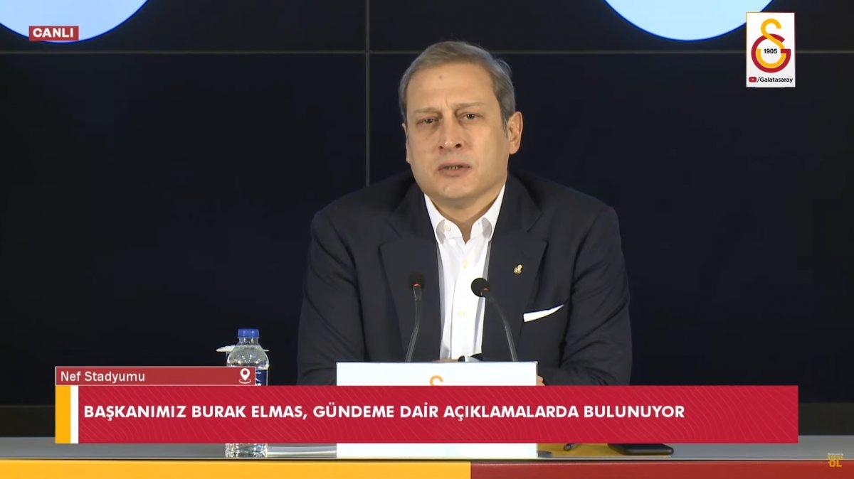 Burak Elmas TFF'yi eleştirdi