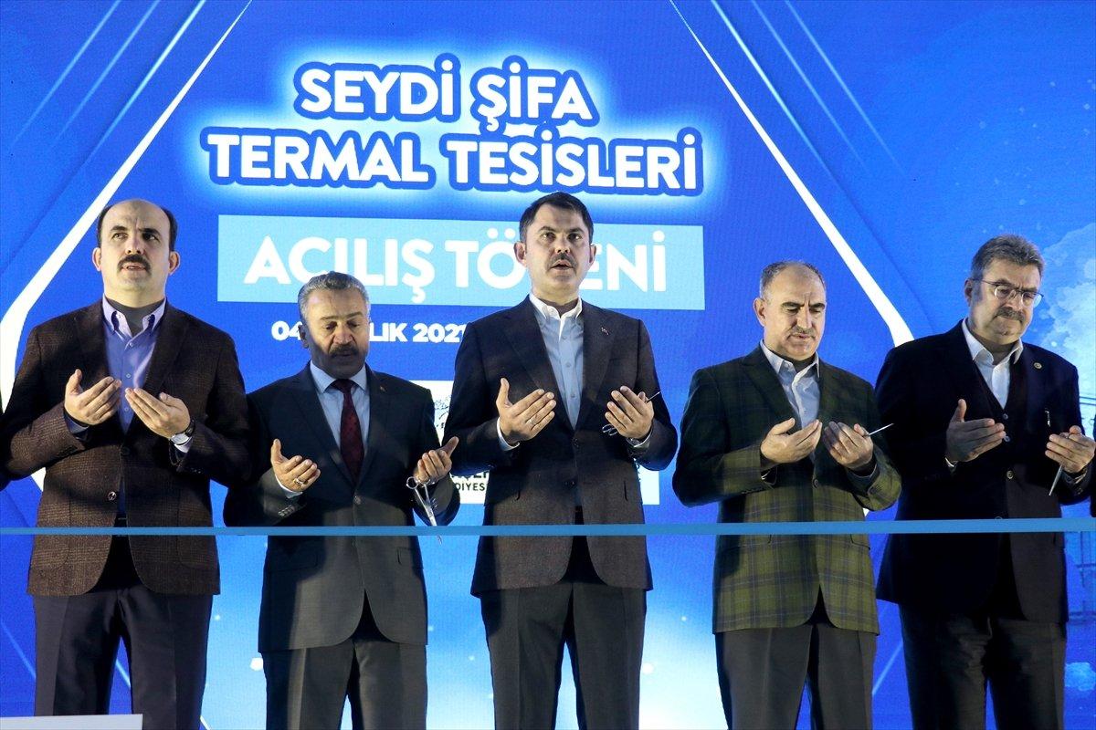 Murat Kurum: Cumhurbaşkanı Erdoğan'ı yeni bir 20 yıl için Cumhurbaşkanı yapacağız