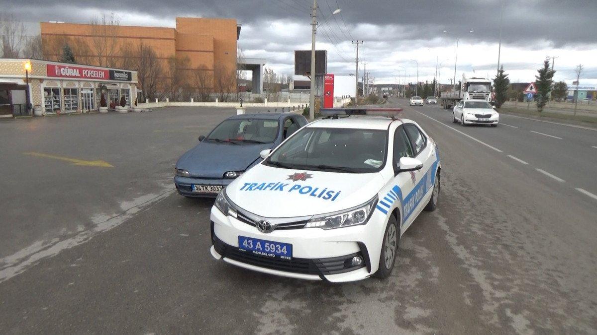 Kütahya'da karantinayı ihlal edip polisten kaçtı