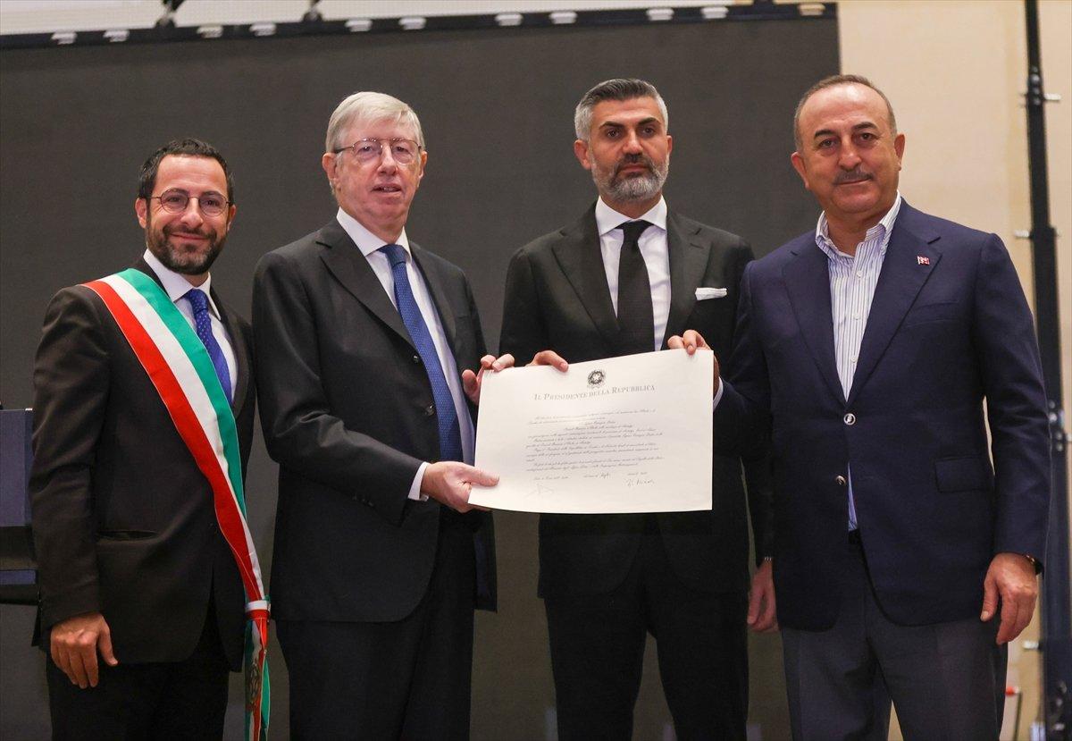 Mevlüt Çavuşoğlu: İtalya ile dış ticaretimizde tam bir denge var