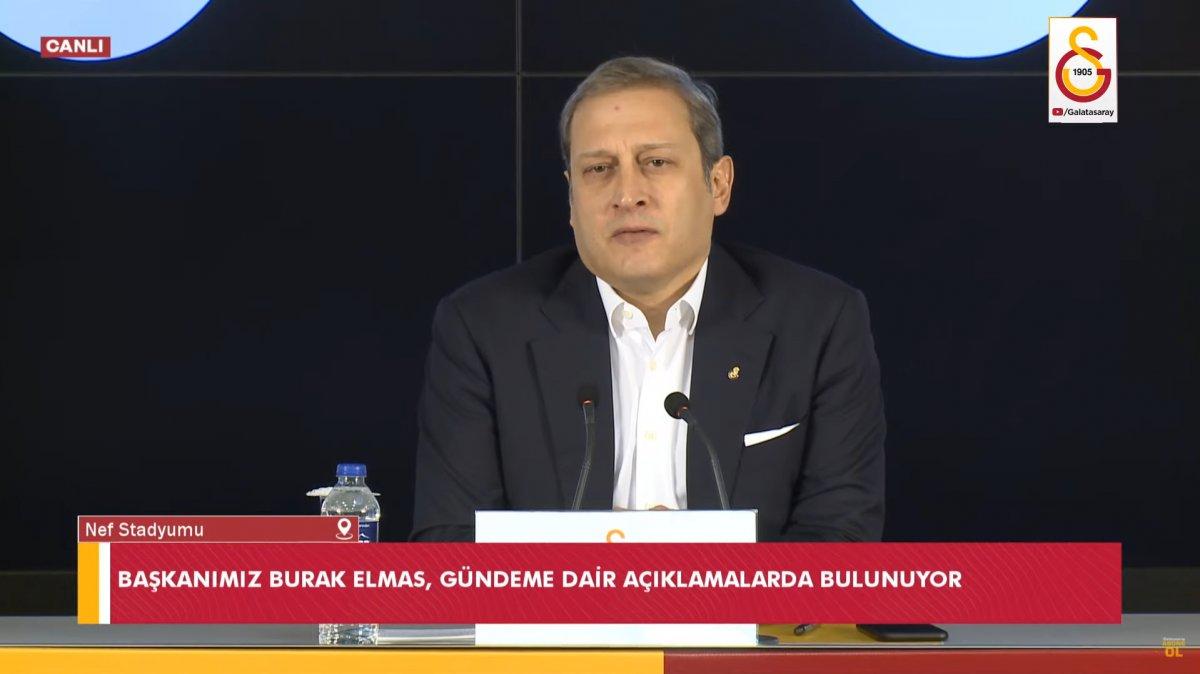 Burak Elmas TFF'yi eleştirdi
