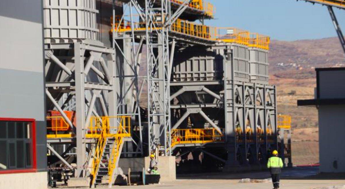 Türkiye'nin ilk cevherden çinko izabe tesisi bugün açılıyor