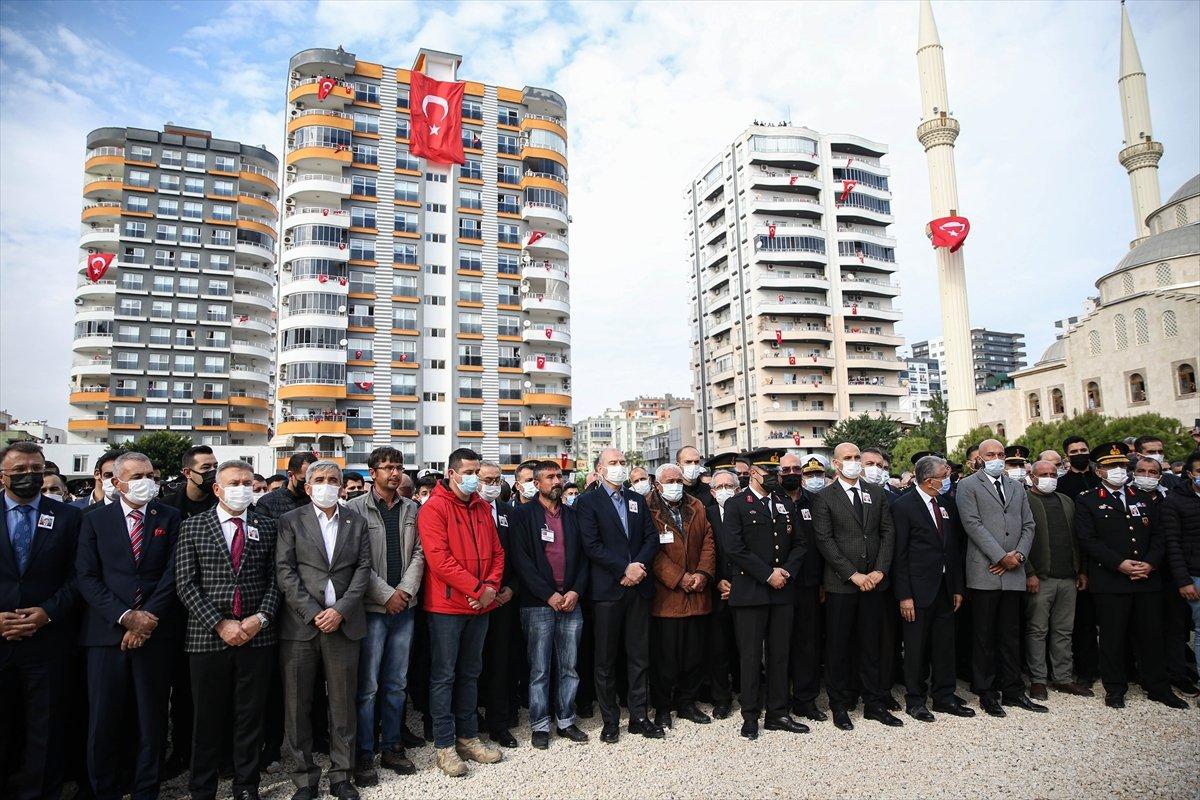 Mersin, şehidi Celil Mutlu'yu uğurladı