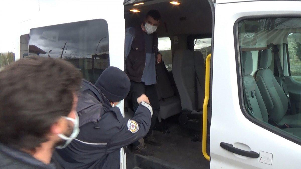 Kütahya'da karantinayı ihlal edip polisten kaçtı