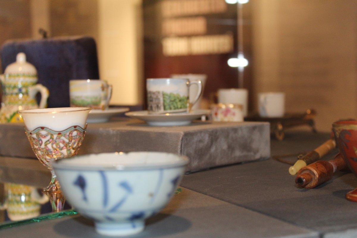 Kocaeli'de 400 yıllık Türk kahvesi fincanları sergileniyor