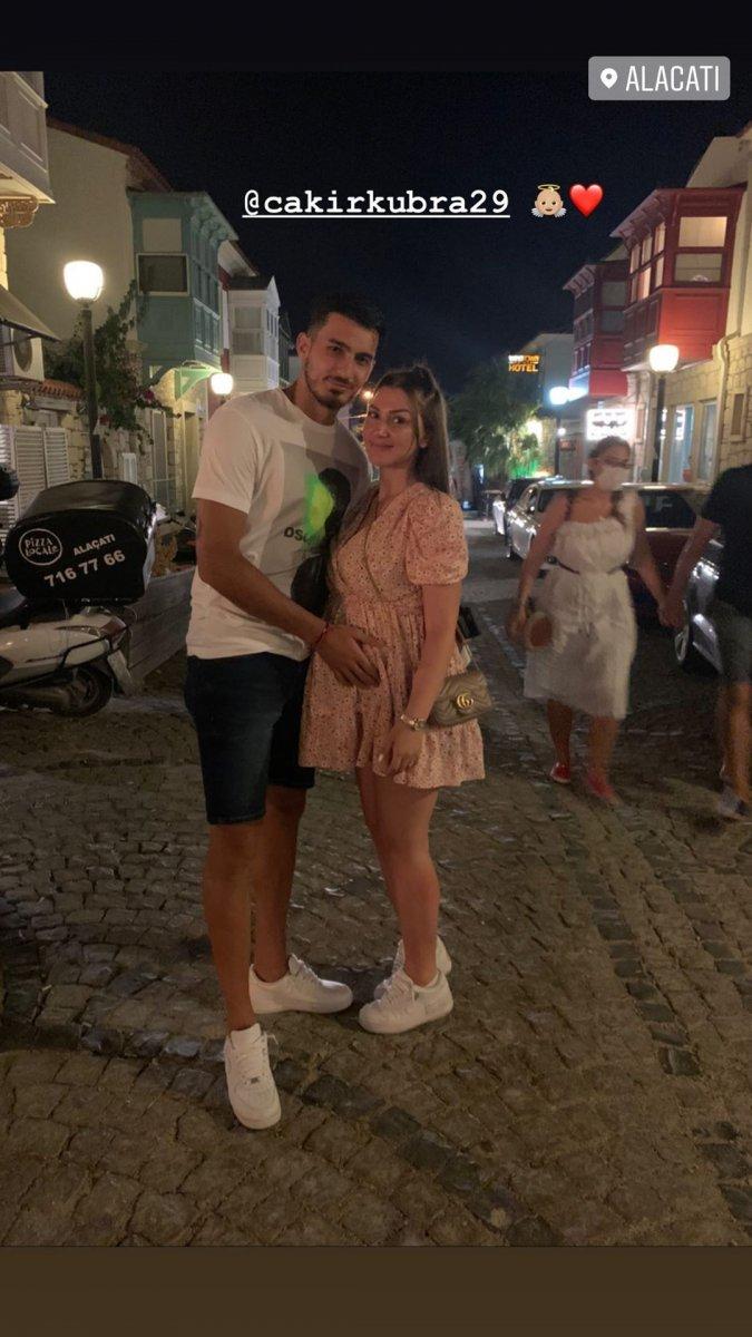 Uğurcan Çakır ve eşi Kübra Çakır'ın güldüren diyaloğu