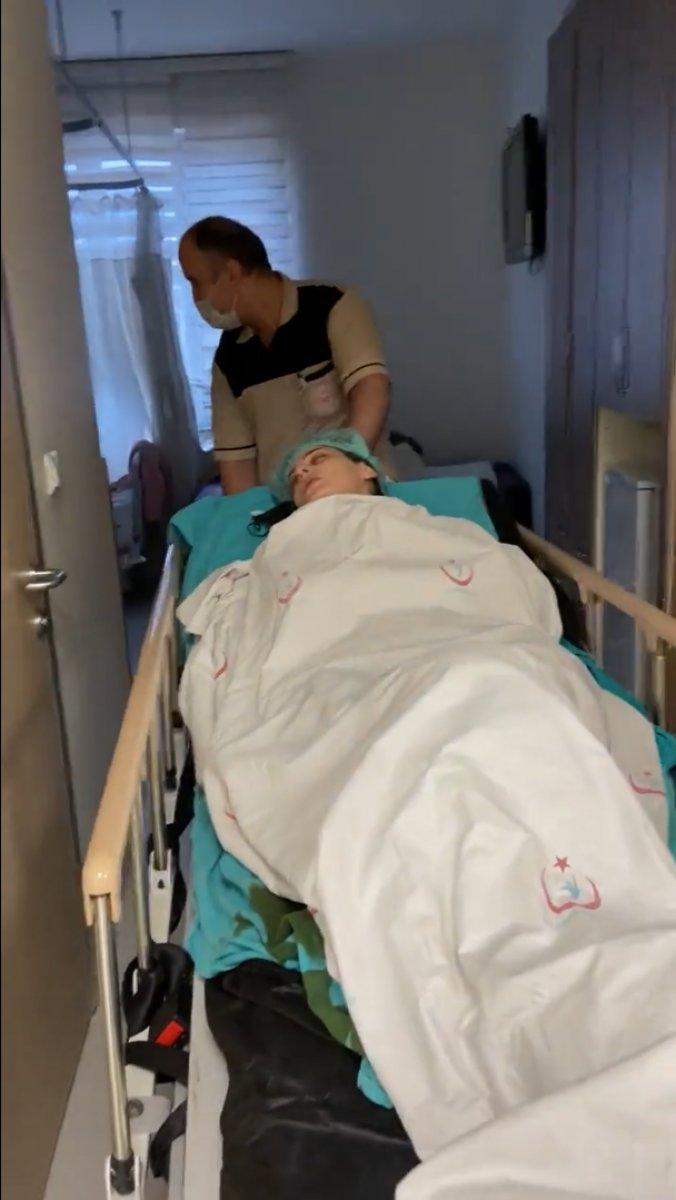 Narkozun etkisindeki Trabzonspor taraftarının gülümseten anı