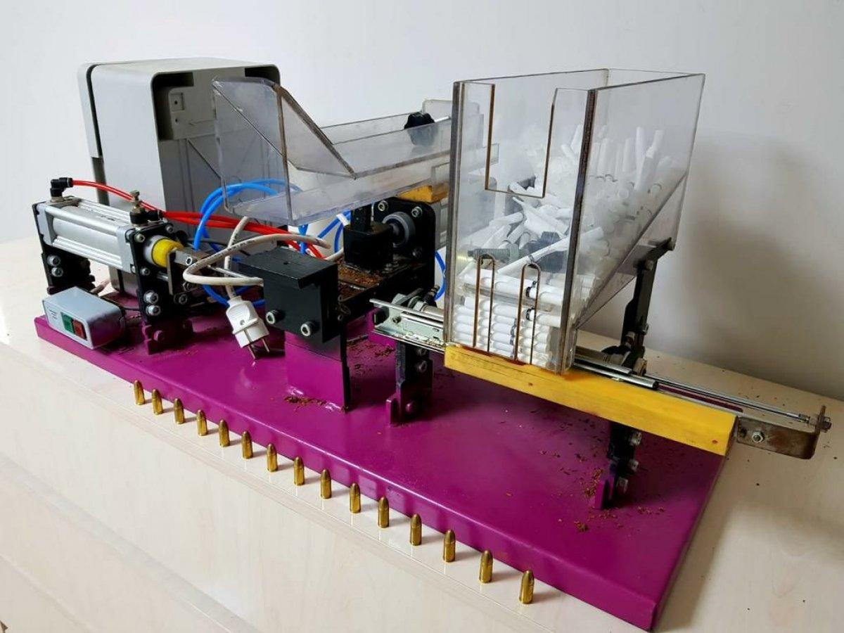 Çorum'da kaçak sigara operasyonu