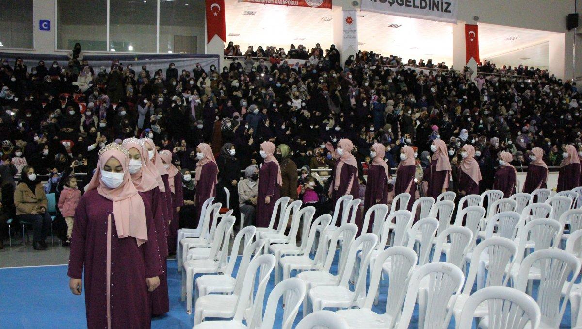 Amasya'da 500 hafıza icazet programı düzenlendi