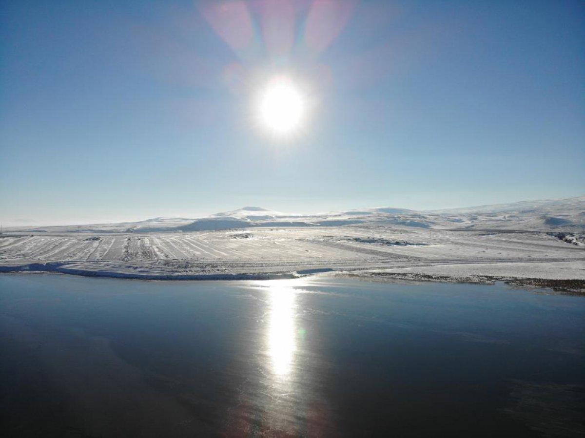 Kars'ta hava sıcaklığı eksi 20'ye düştü