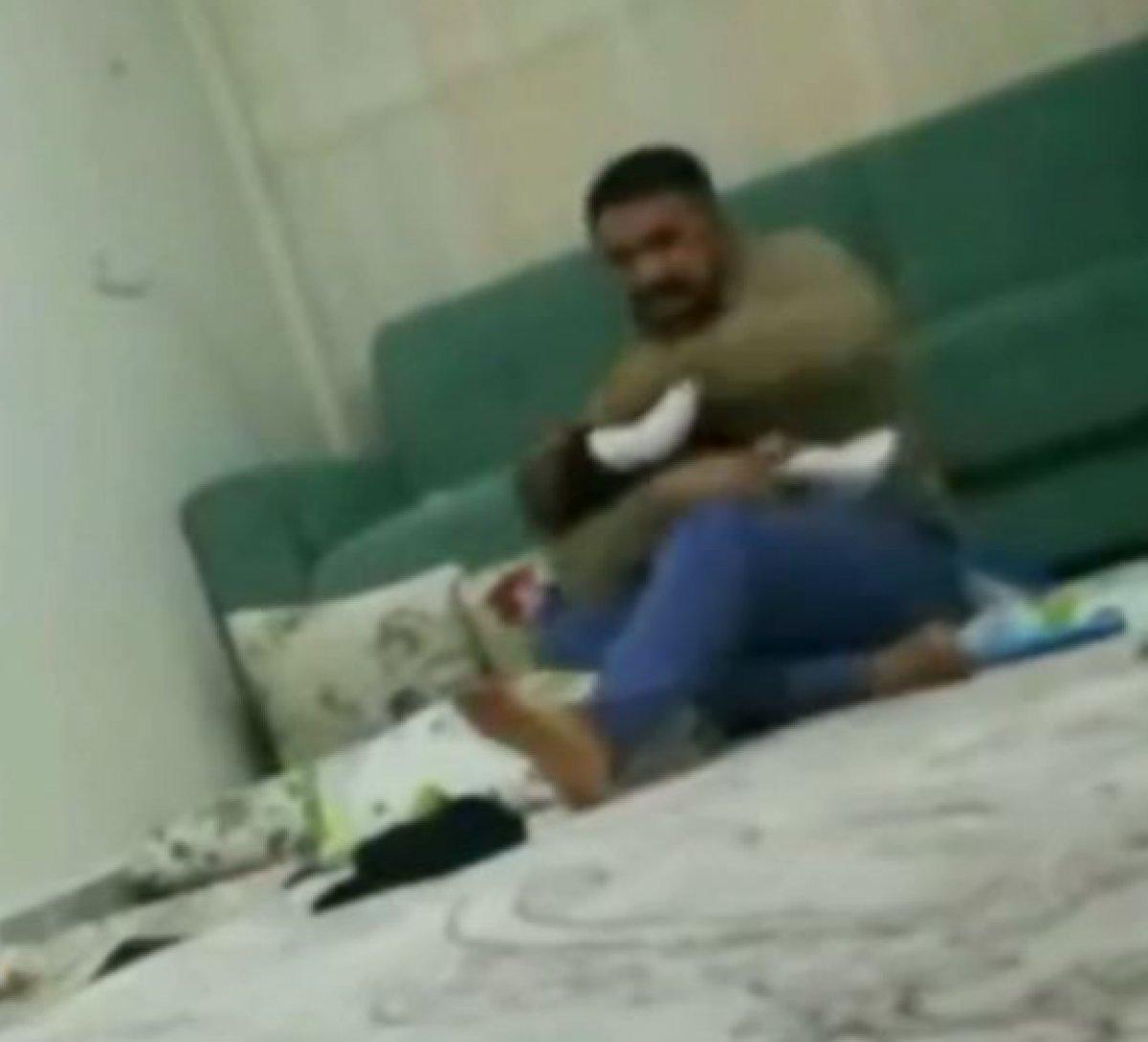 Gaziantep’te babası tarafından öldüresiye dövülen bebek, taburcu oldu