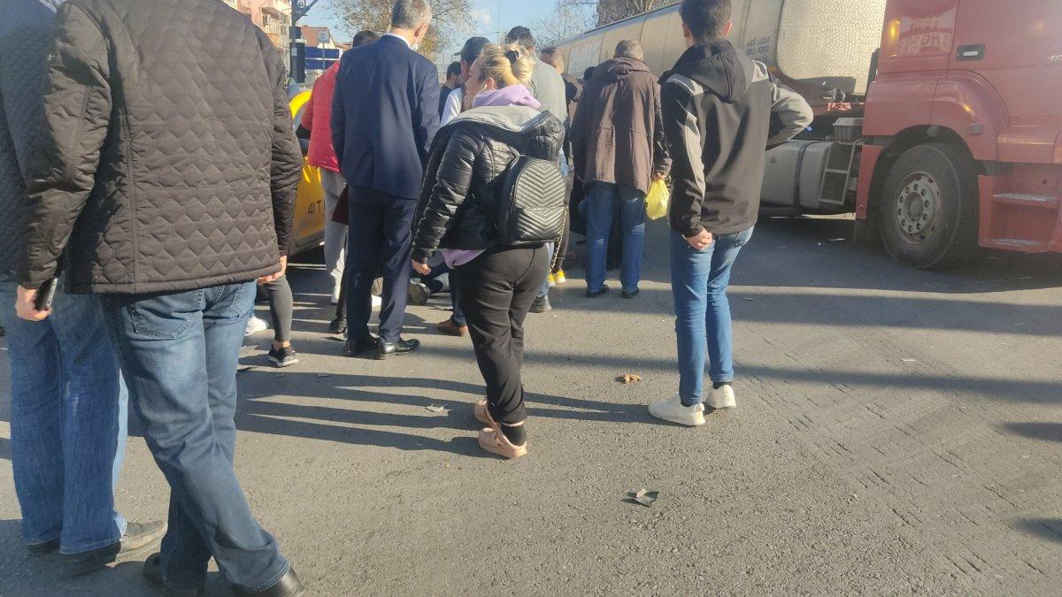 Kocaeli'de kural ihlalleri kazaya sebep oldu