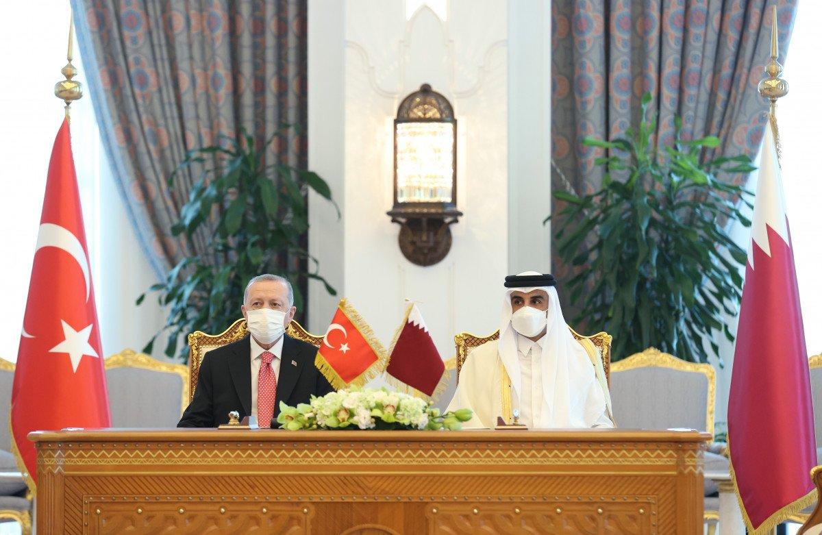 Türkiye ile Katar arasında yeni anlaşmalar imzalandı